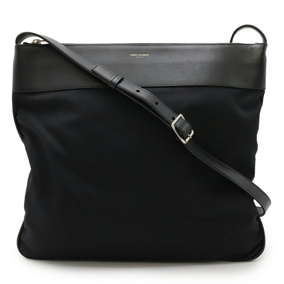 Saint Laurent - Black CANVAS, LEATHER shoulder - Picture 1 of 7